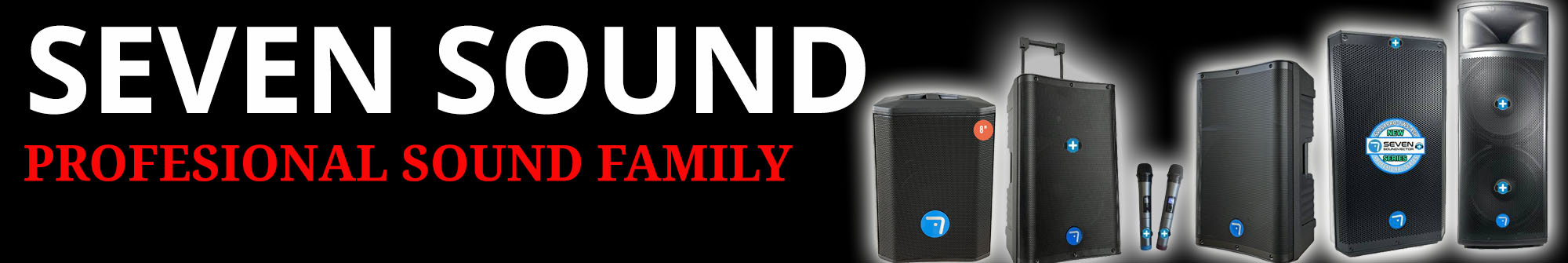 Descubre la gama de altavoces Seven sound Vector